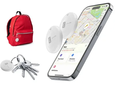 Item Finder Tracy Duo White (60630) Bluetooth Tracker