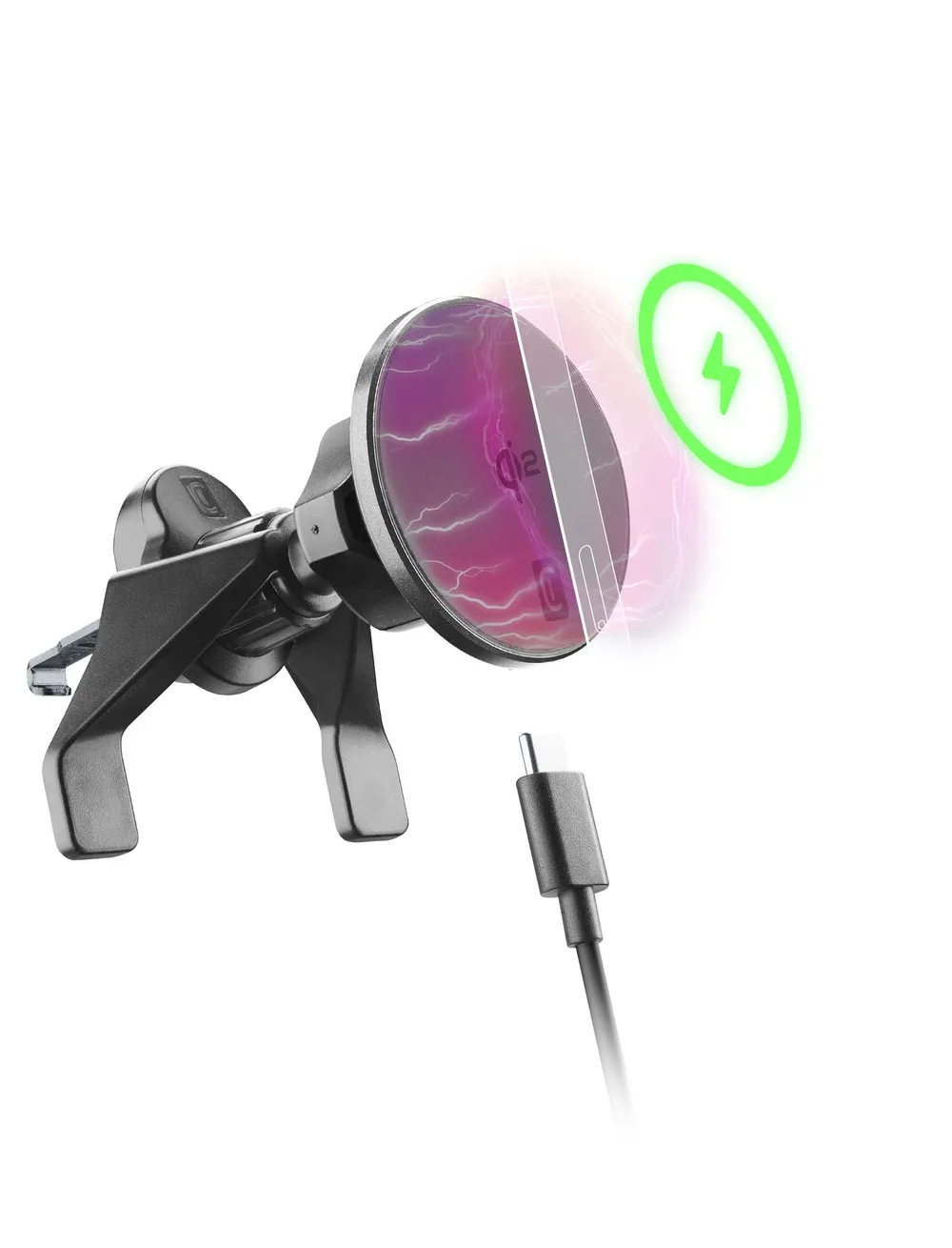 MagSafe In-Car Holder MAG Qi2 Black (61142)