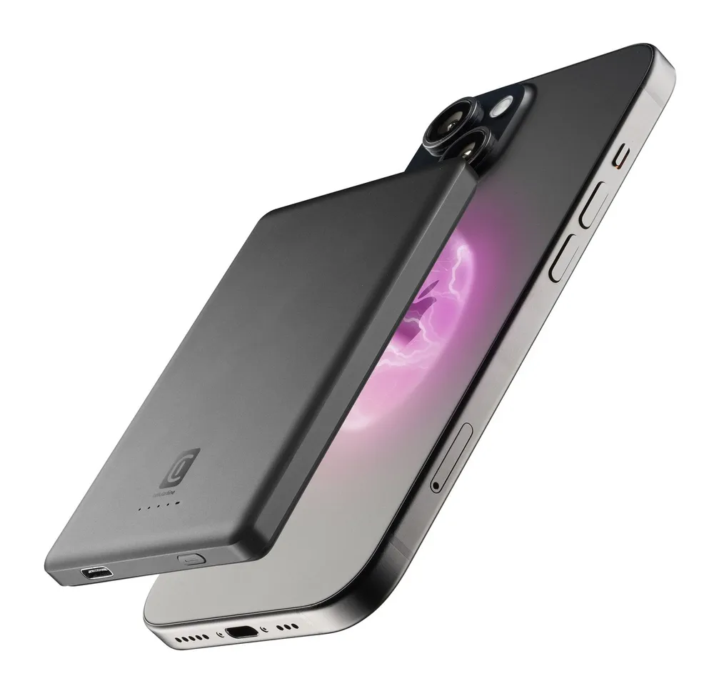 MagSafe Wireless Power Bank MAG LITE 5000 Grau