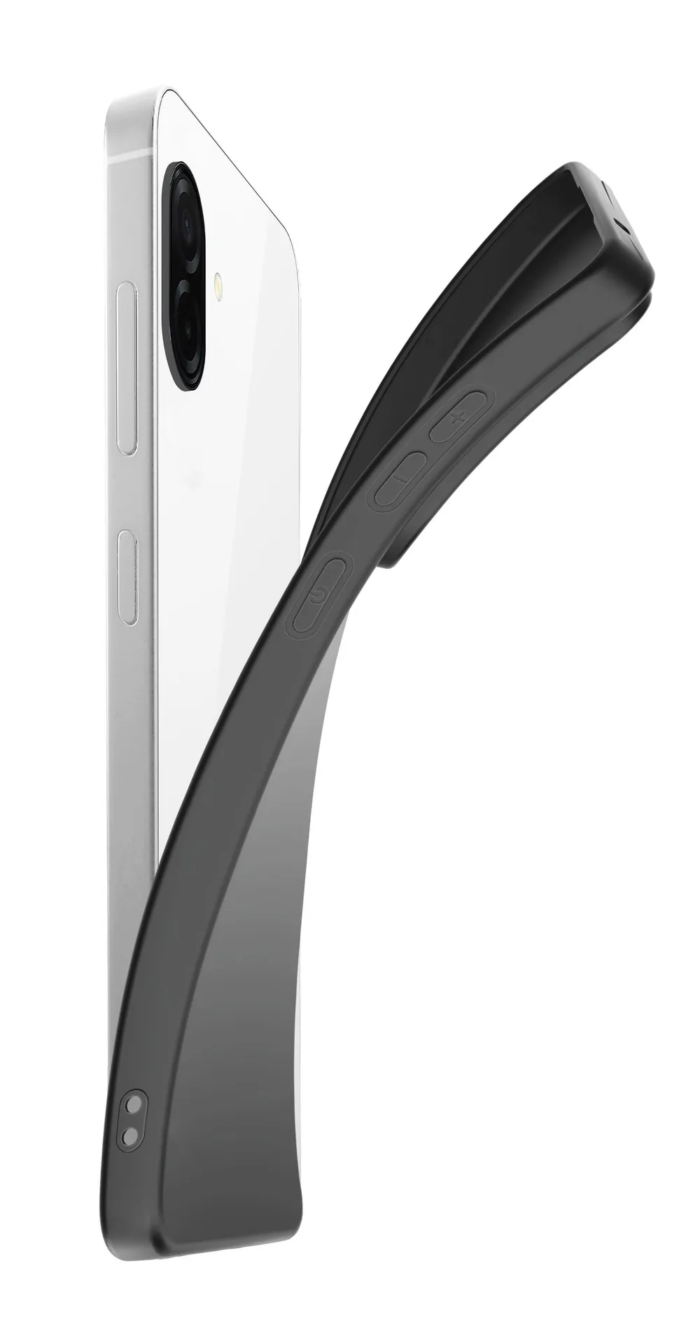 Mood Case für Samsung A07 4G Black (61326) Handyhülle