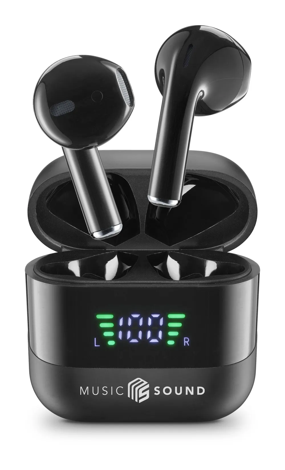 Music & Sound Bluetooth Earphones Spark Black (61056) In-Ear Kopfhörer