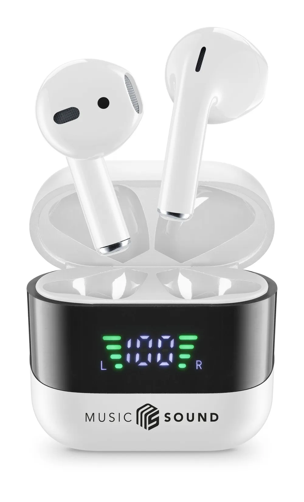 Music & Sound Bluetooth Earphones Spark White (61058) In-Ear Kopfhörer