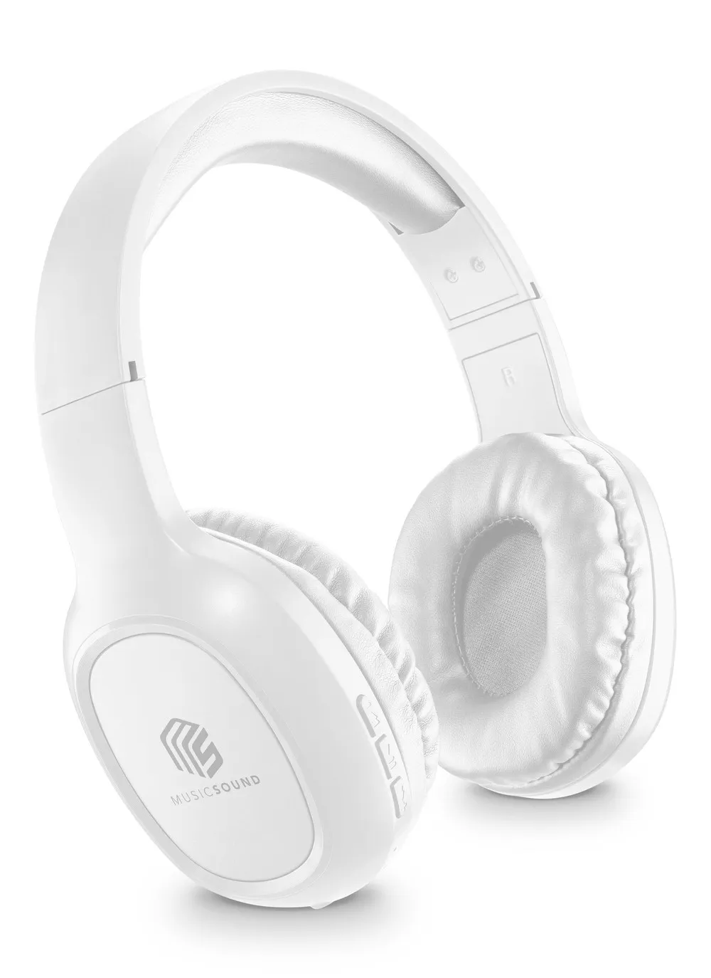 Music & Sound Bluetooth Headphone BASIC White (600614) Over-Ear Kopfhörer
