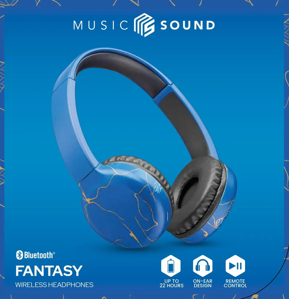 Music & Sound Bluetooth Headphone Fantasy Veins (61053) On-Ear Kopfhörer