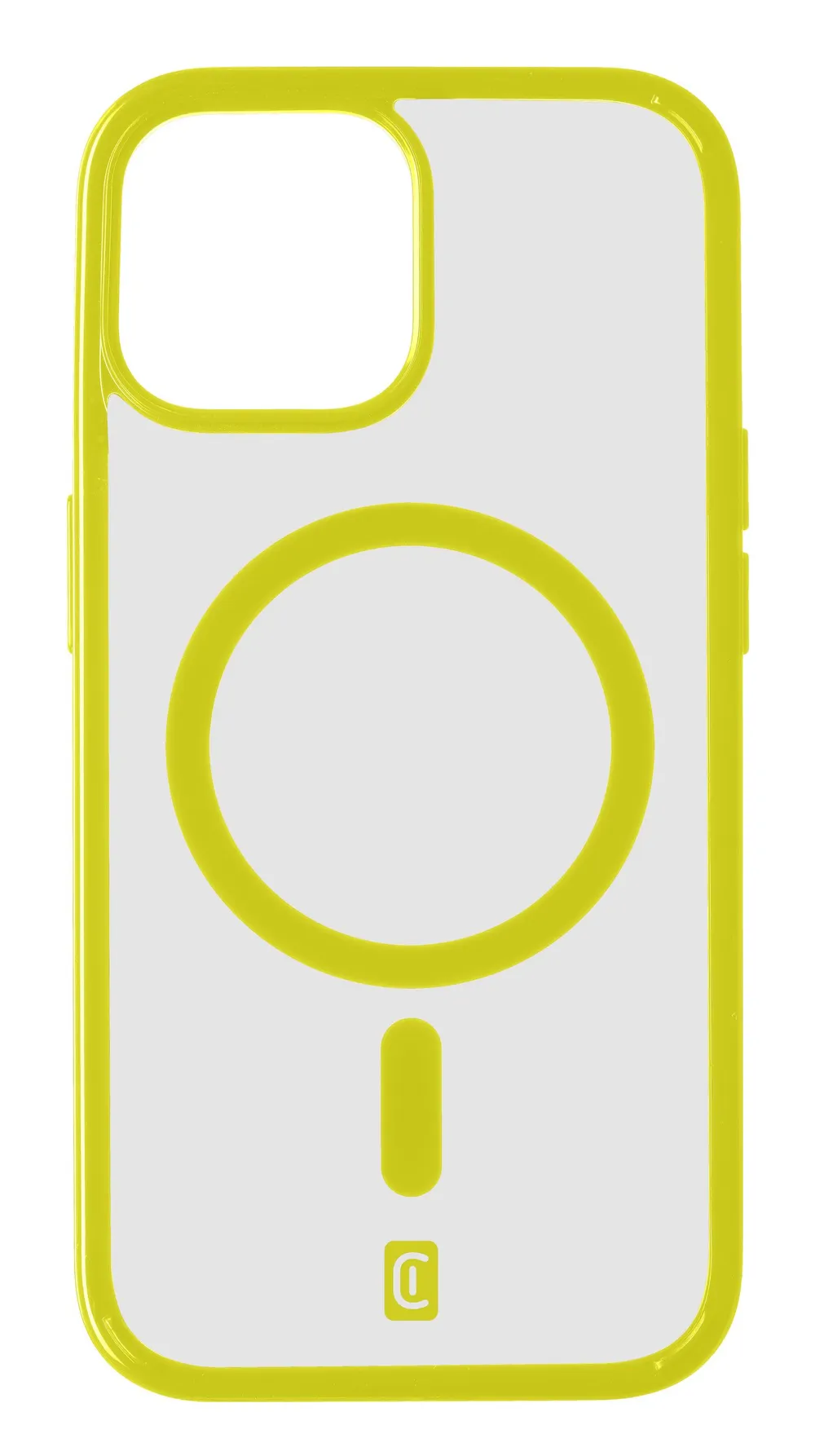 Pop MagSafe Case MAG für Apple iPhone 15 Limette/Transparent Handyhülle