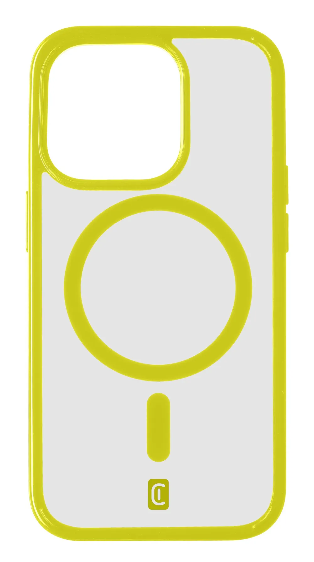 Pop MagSafe Case MAG für Apple iPhone 15 Pro Max Limette/Transparent Handyhülle