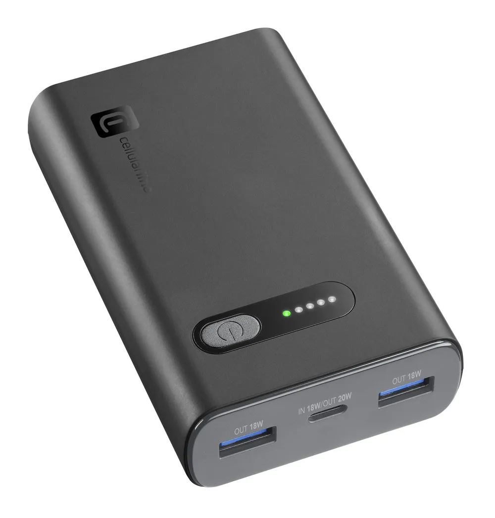 Power Bank Fast 10000 PD Black (60979)