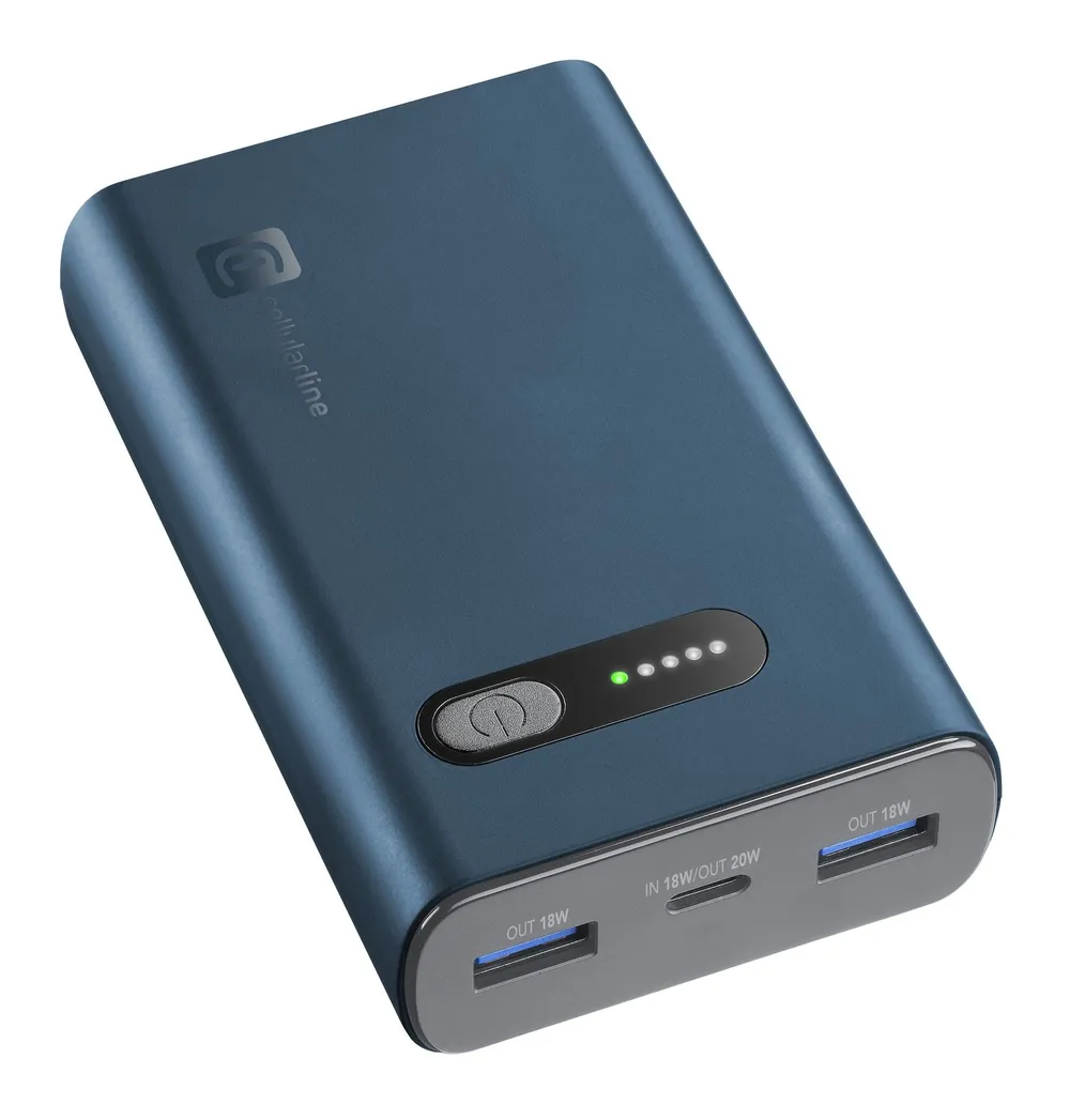 Power Bank Fast 10000 PD Blue (60980)