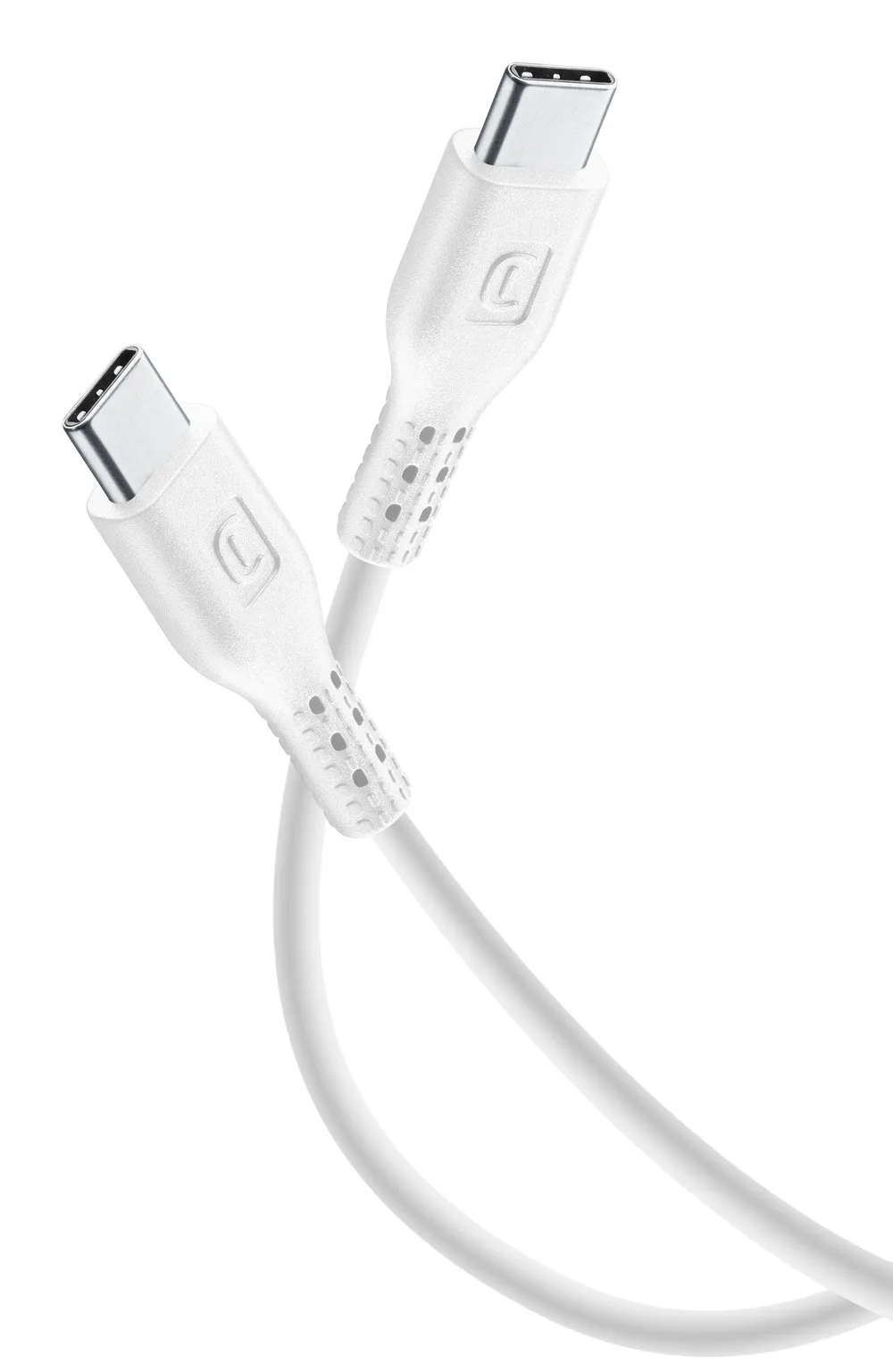 Power Data Cable 0,6 m USB Typ-C/ Typ-C White (60175)