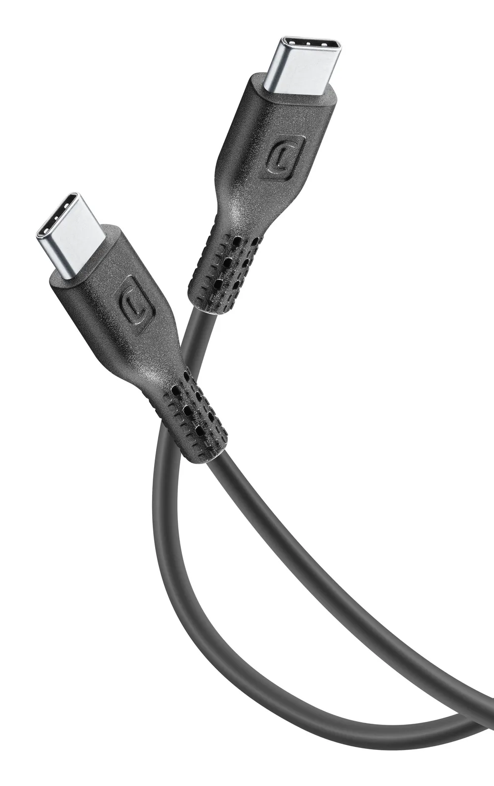 Power Data Cable 1,2 m USB Typ-C/ Typ-C Black (60295)