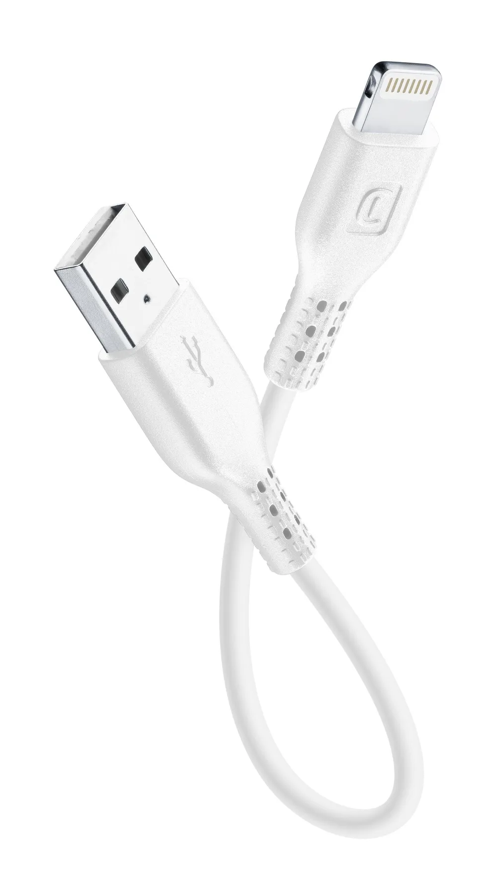 Power Data Cable 15 cm USB-A/ Lightning White (60292)