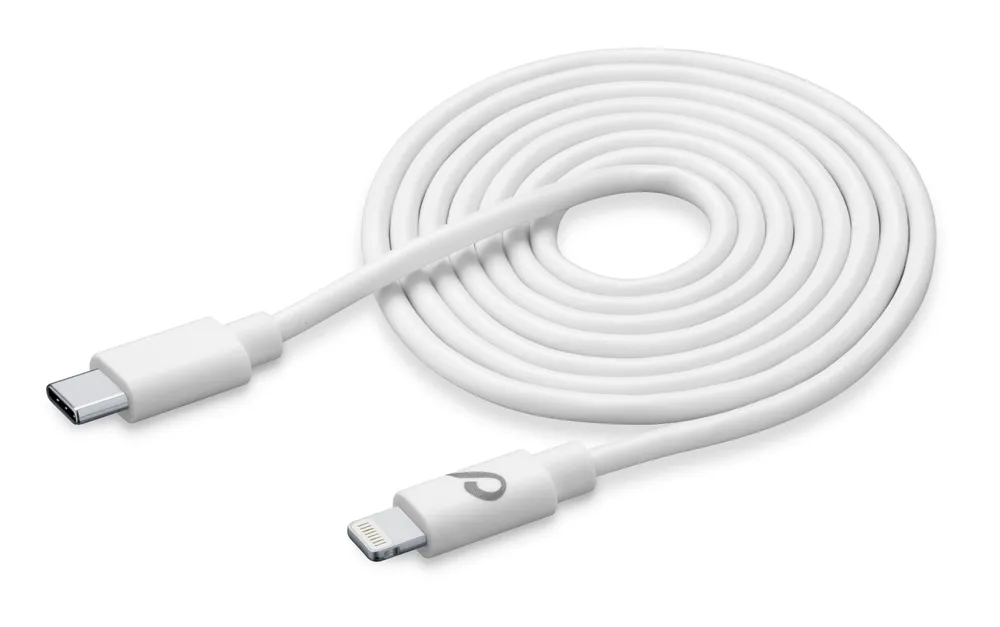 Power Data Cable 3 m USB-C / Lightning White