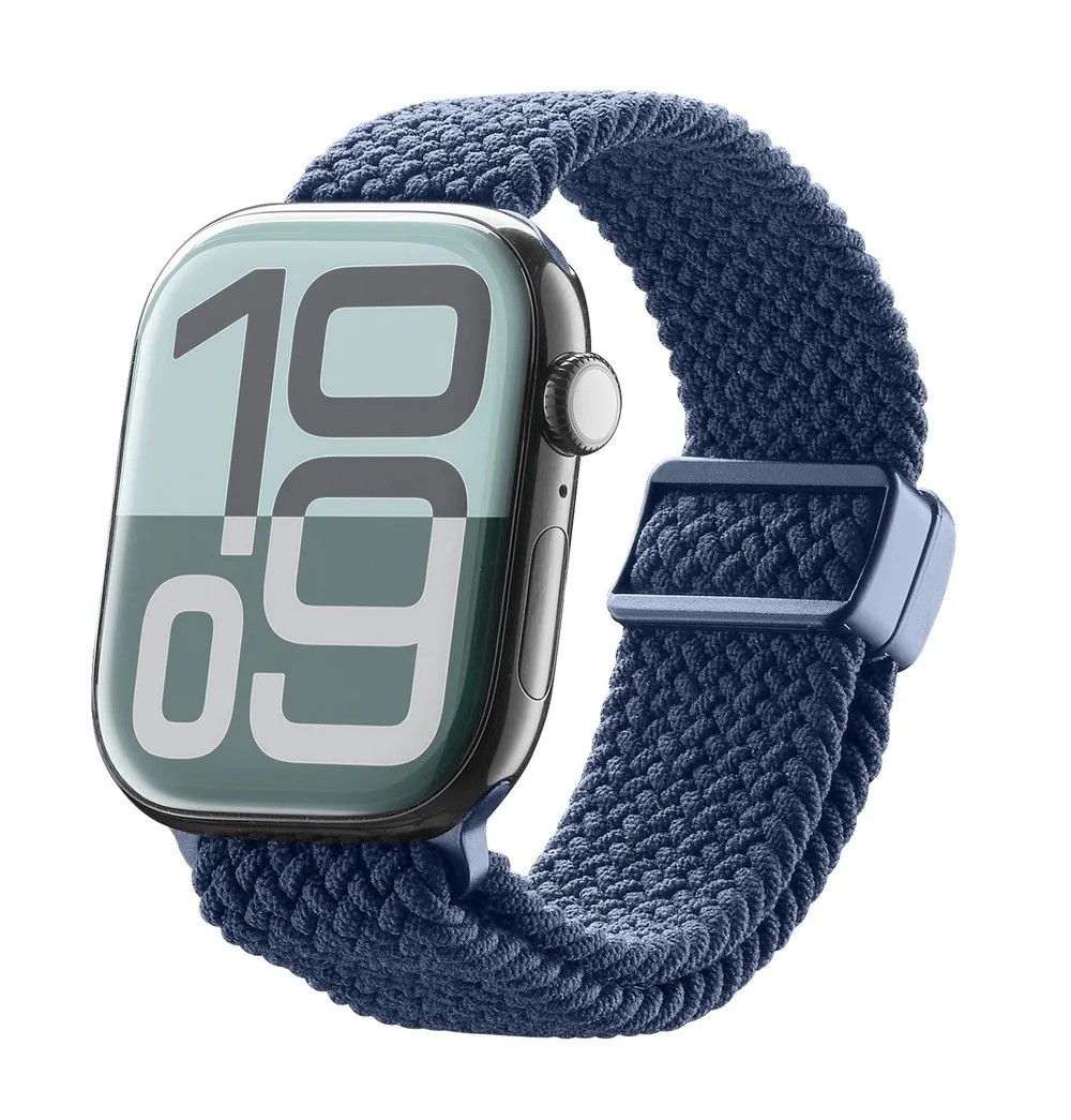 Soft Band für Apple Watch 38/ 40/ 41/ 42mm(Serie 10) Nylon Blue