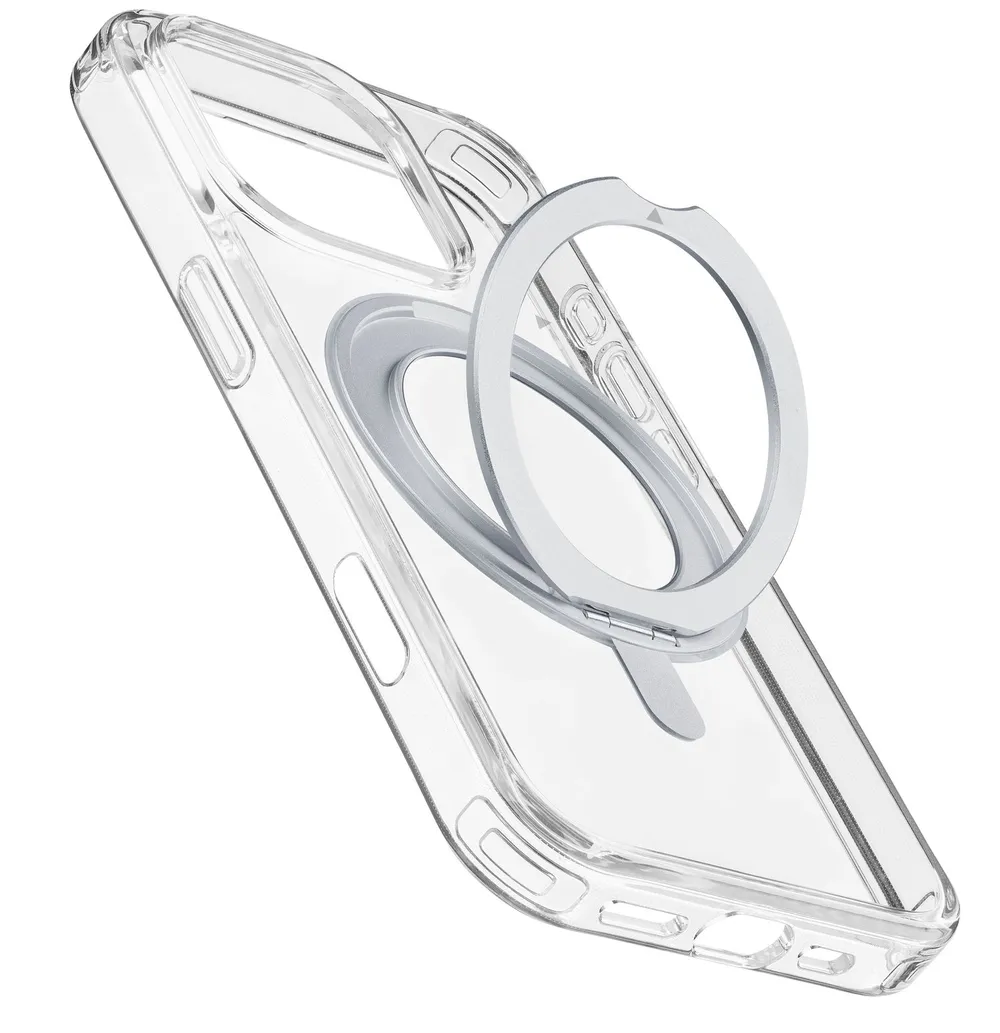 SPIN MAG MagSafe Case für Apple iPhone 16 Pro Clear (60885)