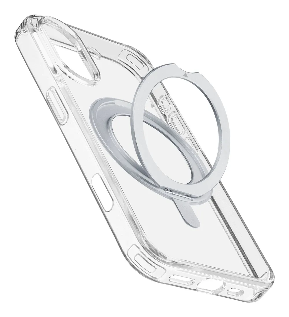 SPIN MAG MagSafe Case für Apple iPhone 16 Clear (60884)