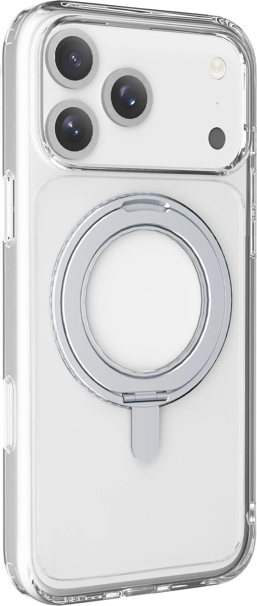 SPIN MAG MagSafe Case für Apple iPhone 17 Pro Max Clear (61239)