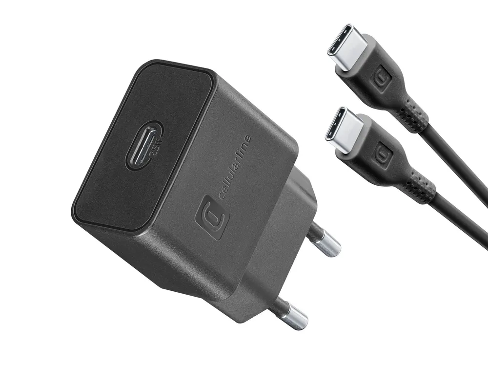 Super Fast Charger Kit PD 25W, USB Type-C, schwarz (60045)
