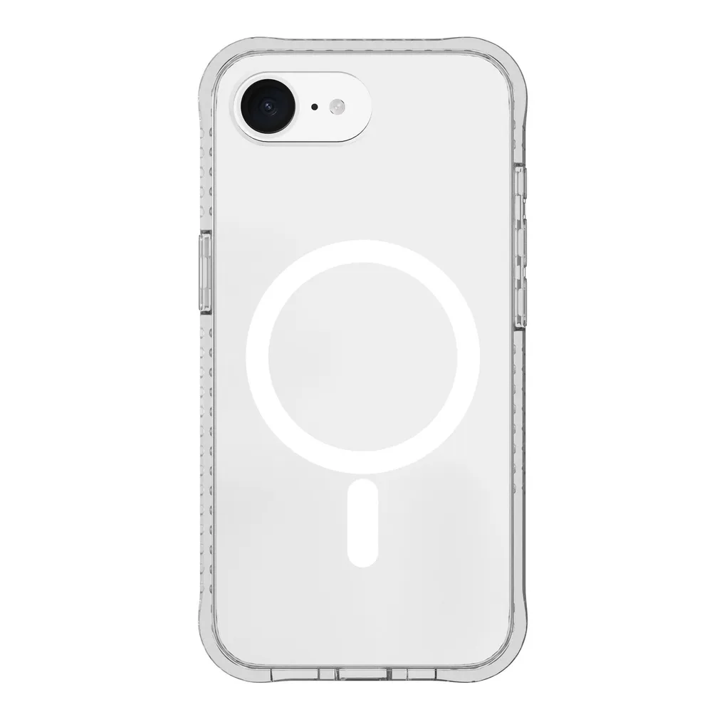 Ultra Strong Mag - iPhone 16e/17e Transparente, ultra-schützende Hülle mit stoßdämpfenden, verstärkten Rändern zum Abfangen von Aufprallen Handyhülle