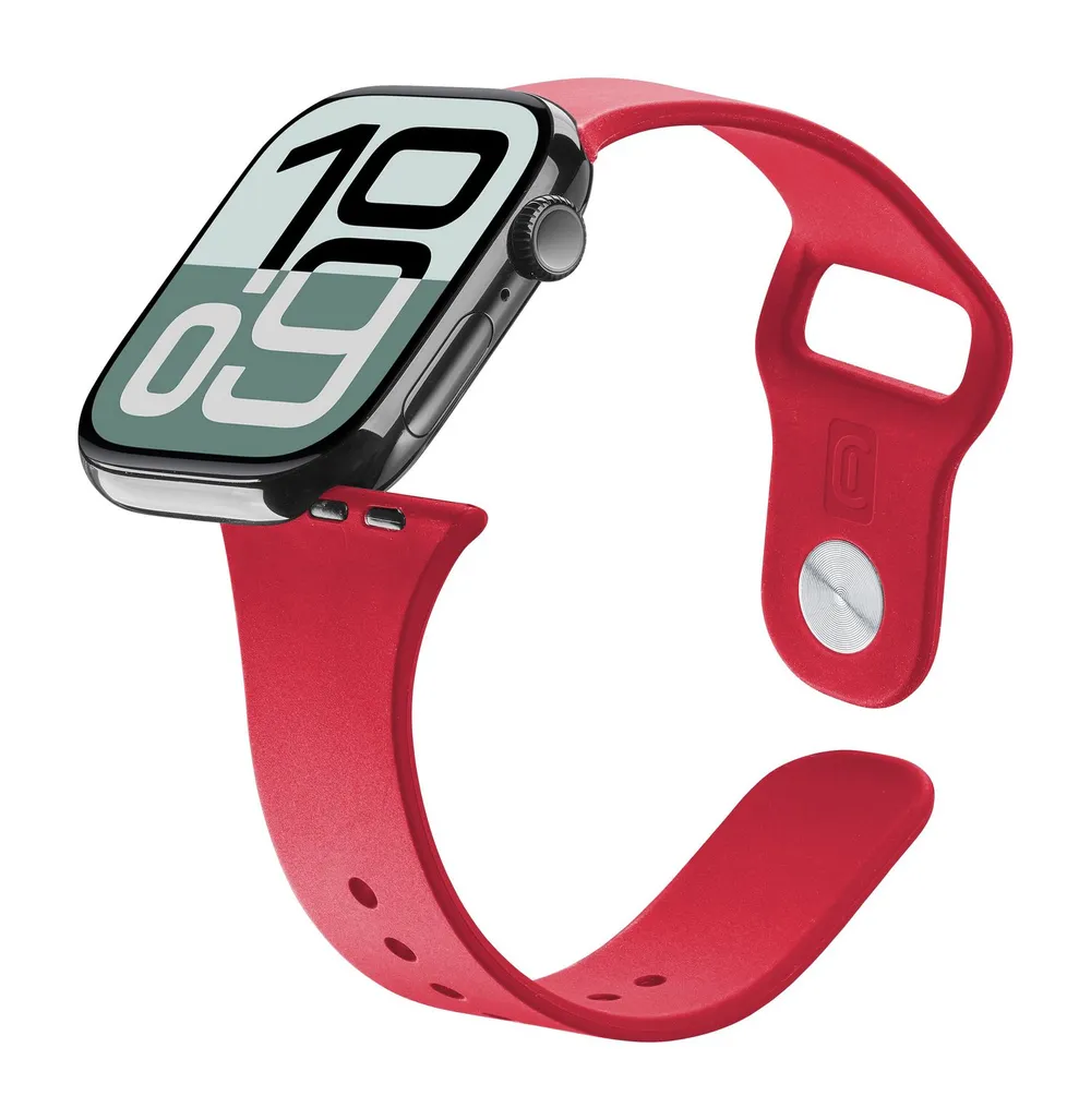 Urban Band für Apple Watch 38/ 40/ 41/ 42mm (Serie 10) Silicon Red (61109)