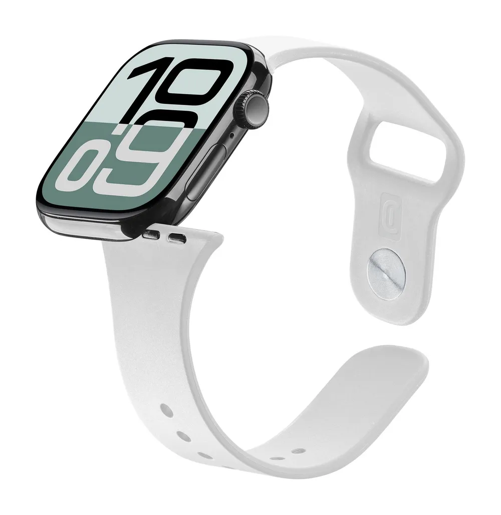 Urban Band für Apple Watch 38/ 40/ 41/ 42mm (Serie 10) Silicon White (61110)