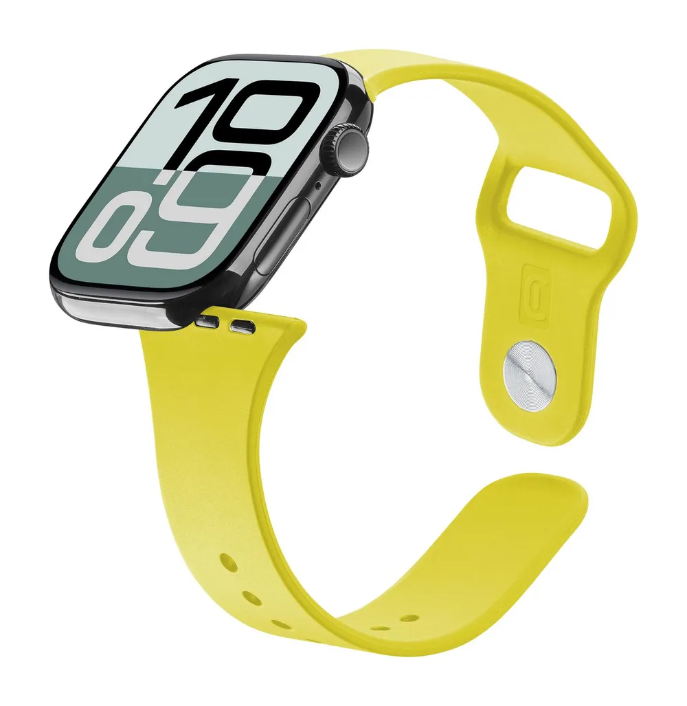 Urban Band für Apple Watch (Serie 1/ 2/ 3) 44/ 45/ 46/ 49mm Silicon Yellow (61123)