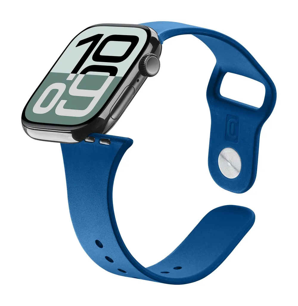 Urban Band für Apple Watch (Serie 1/ 2/ 3) 44/ 45/ 46/ 49mm Silicon Blue (61118)