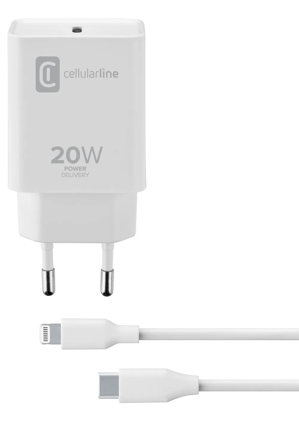 USB-C Charger Kit Apple 20W White (60037)