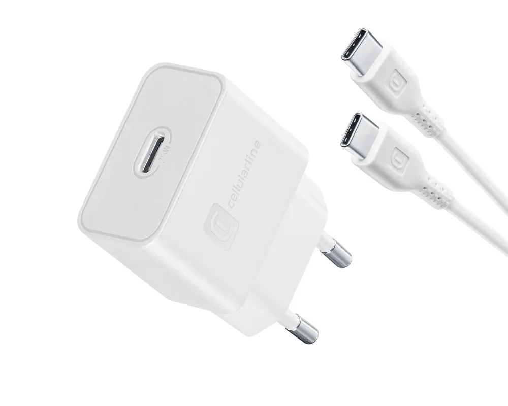 USB-C Charger Kit für Samsung 25W 1m White (60231)