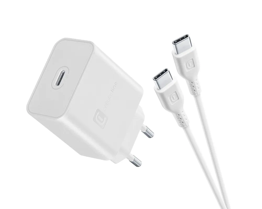 USB-C Super Fast Charger Kit für Samsung 45W White(61280) Schnellladegerät mit USB-C Kabel