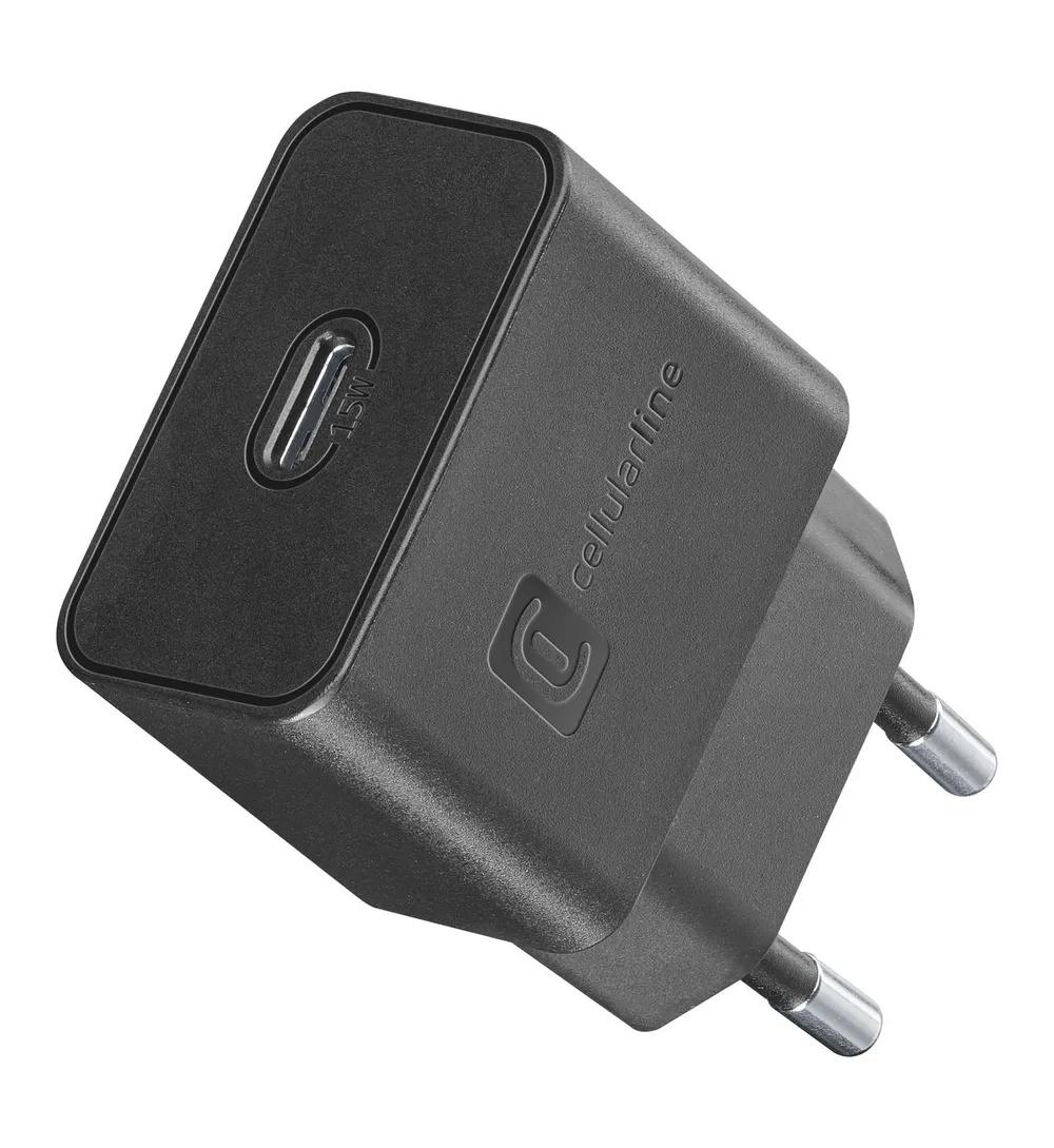 USB Typ-C Travel Charger 15W Black (60047) Ladegerät (USB-C)