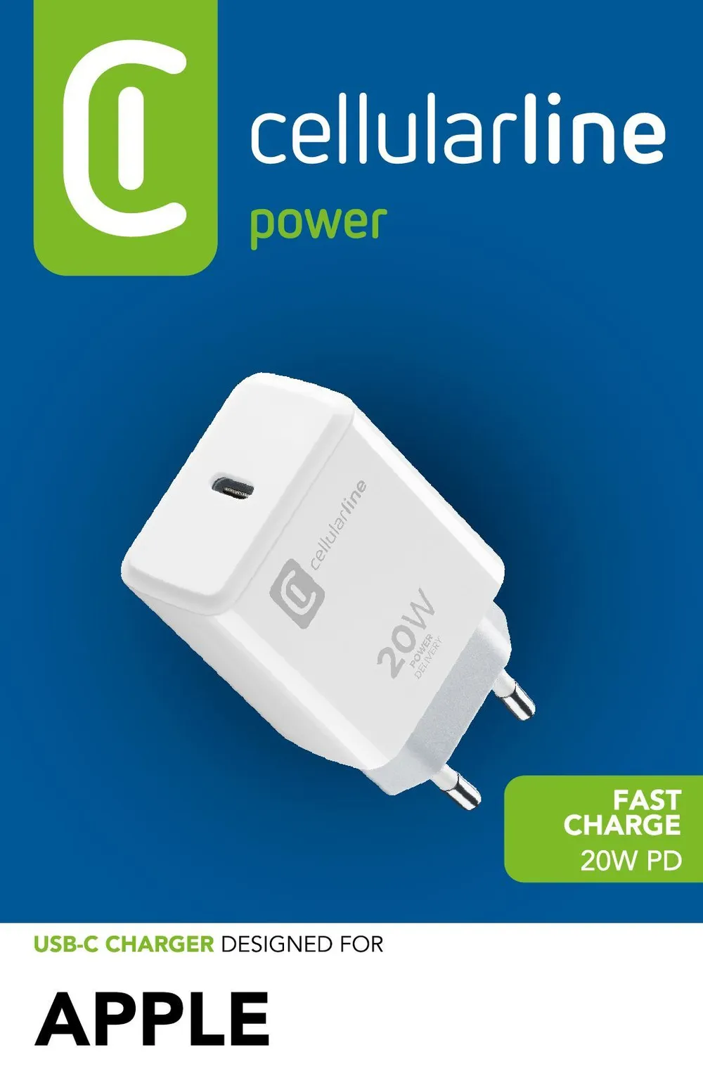 USB Typ-C Travel Charger 20W White (60038)