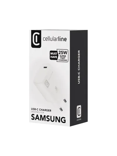 USB Typ-C Travel Charger 25W White (60006)