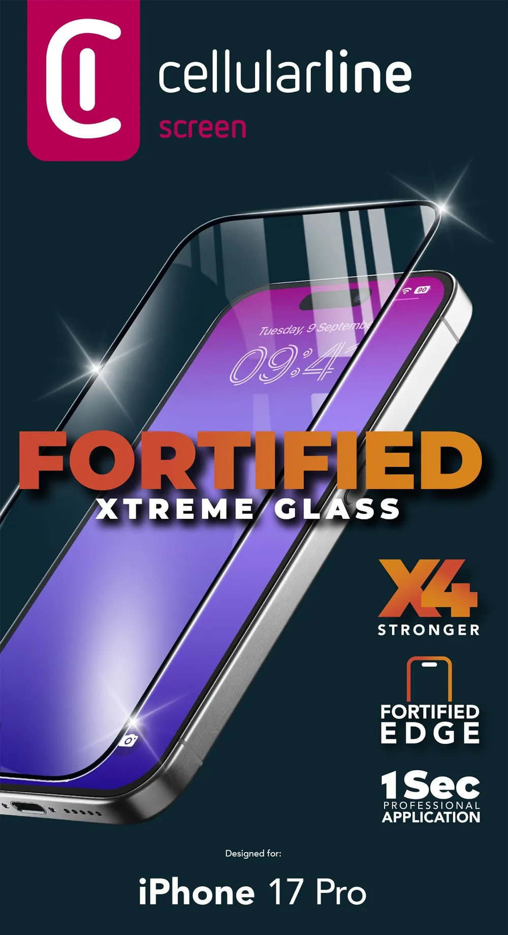 Xtreme Glass für Apple iPhone 17 Pro (61245)