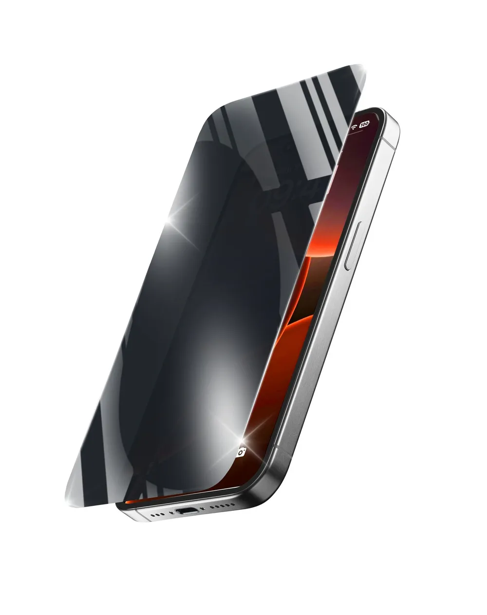 Xtreme Glass Privacy für Apple iPhone 16 Pro (60900) Schutzglas