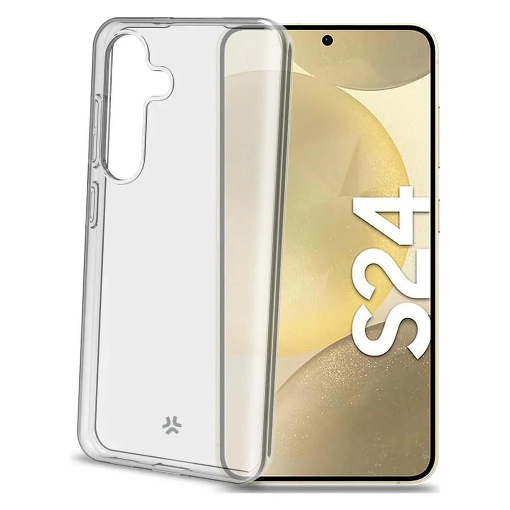 Celly Gelskin Case 5G - Transparent (Samsung Galaxy S24)