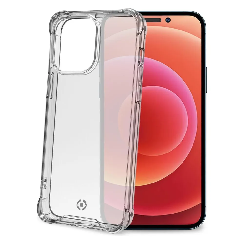 Celly Armor Handytasche 17 cm (6,7') Hülle Transparent, Weiss (Apple iPhone 14 Pro Max)