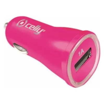 Celly CCUSBPK Ladegerät für mobile Geräte Rosa Auto