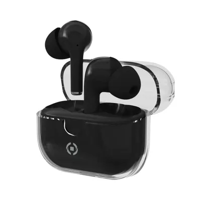 Celly CLEAR True Wireless Bluetooth 5.3 Kopfhörer mit Mikrofon und ANC Weiß