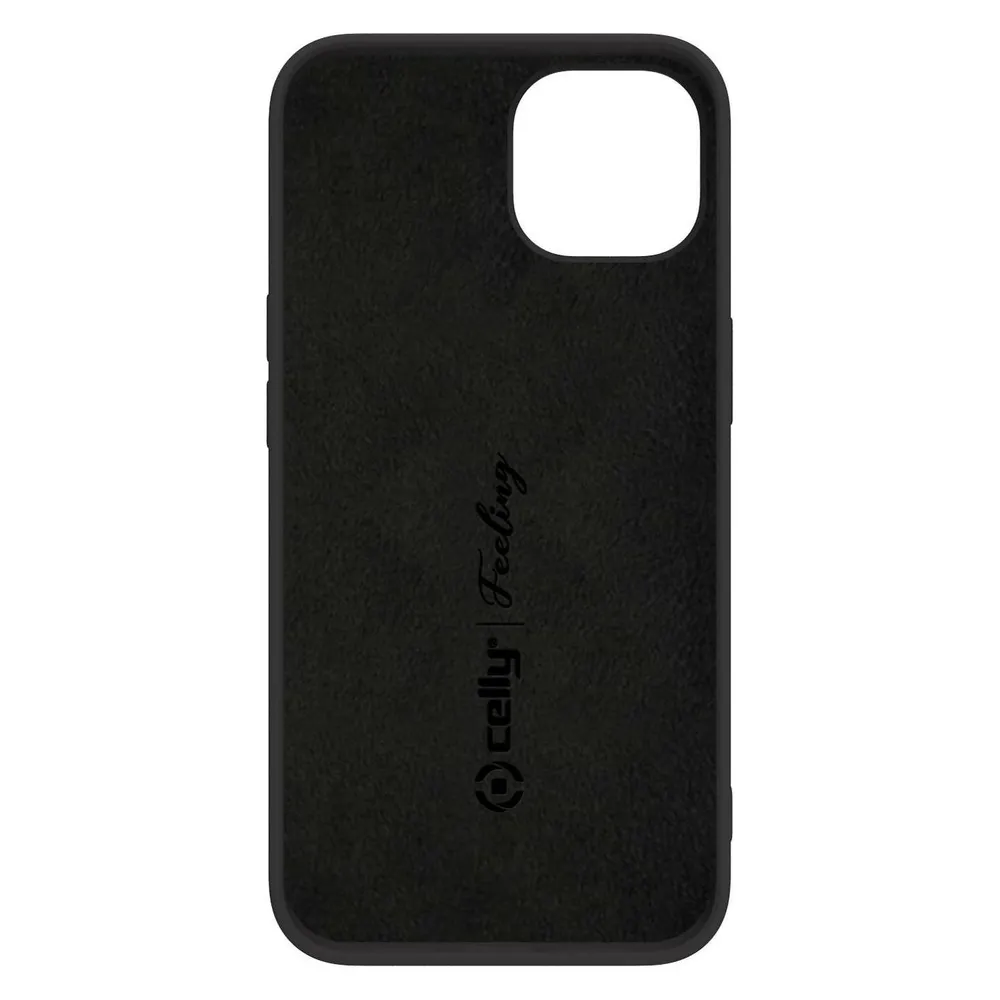 Celly Feeling Handytasche 17 cm (6,7') Hülle Schwarz (Apple iPhone 14 Plus)