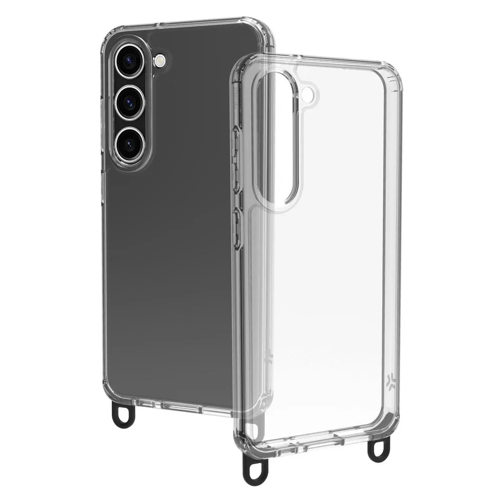 Celly Freedom Case und Lacet Black für (Samsung Galaxy A23 5G)