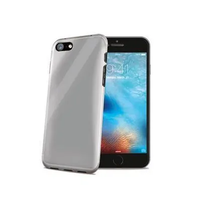 Celly Gelskin Transparente Silikonhülle für iPhone SE