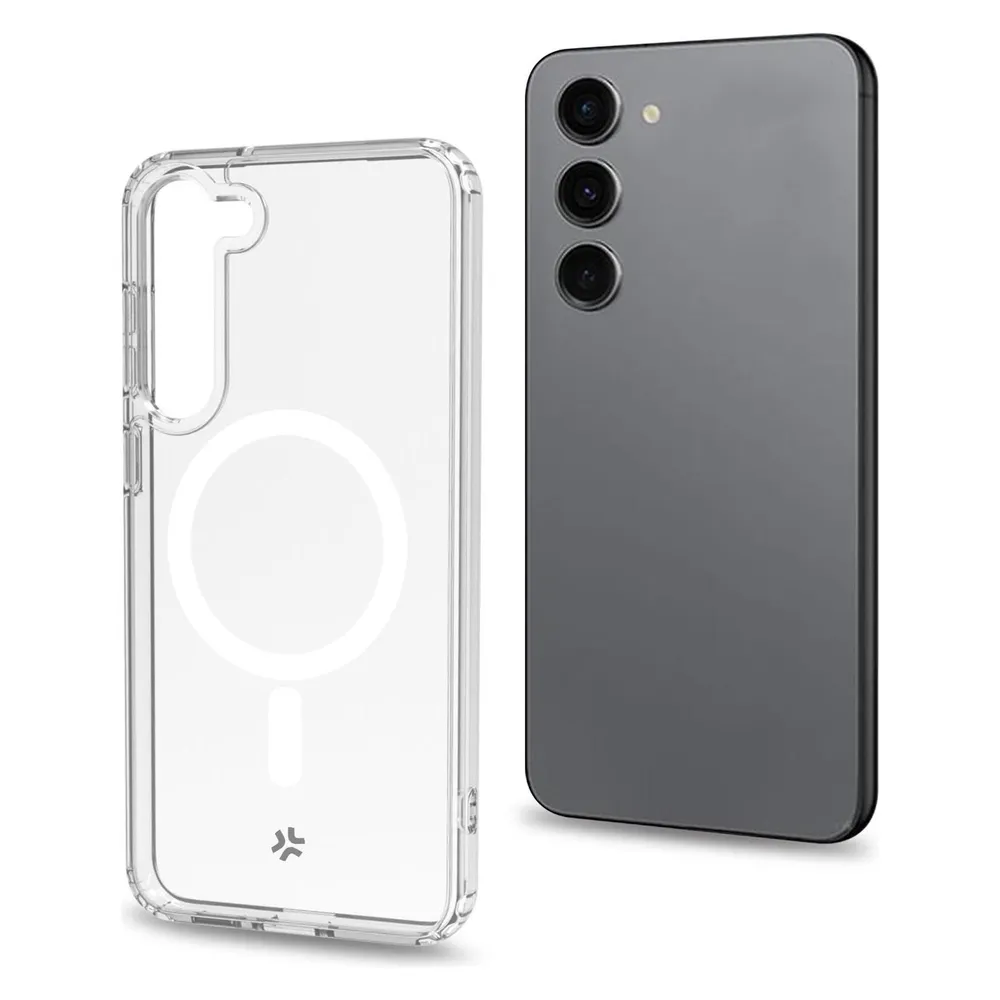 Celly Skin Mag Gel für Samsung Galaxy (Samsung Galaxy A23 5G, Samsung Galaxy S23+)
