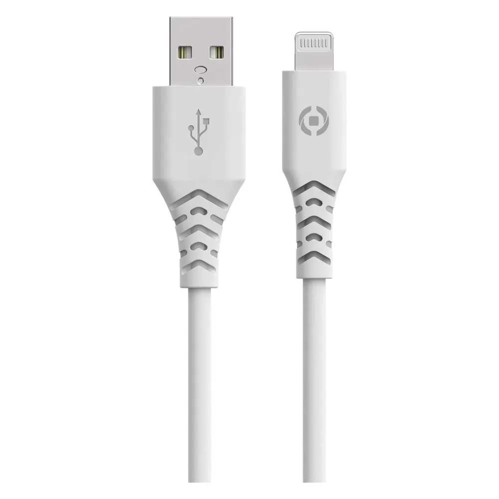 Celly Grs Usb-a zu Lightning Kabel Weiss