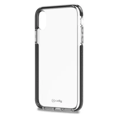 Celly HEXAGON998BK Handyhülle 15,5 cm (6,1") Hülle mit Rand Schwarz, Transparent