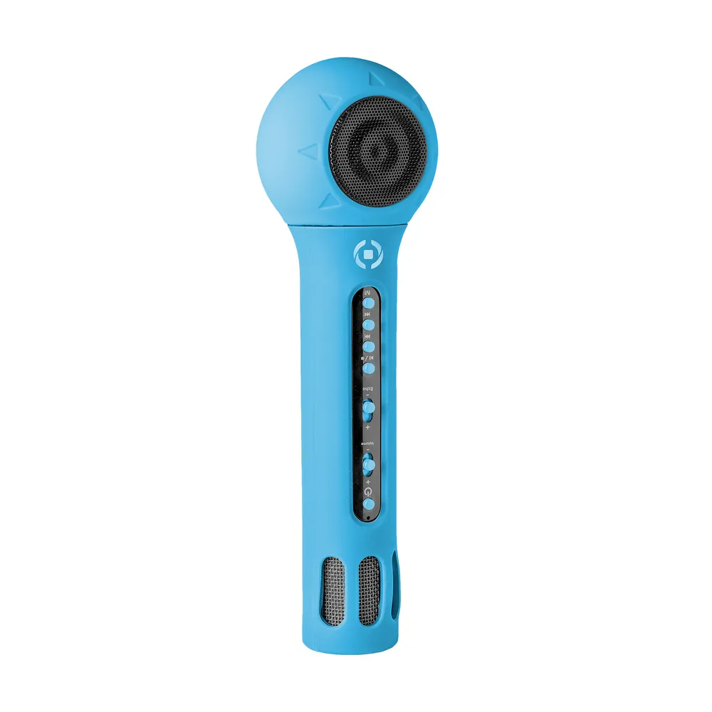 Celly Festival Kindermikrofon Bluetooth Blau