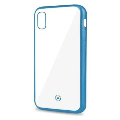Celly Laser Matt Handytasche 15,5 cm (6,1') Hülle Transparent, Blau