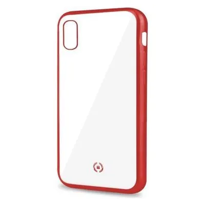 Celly Laser Matt Handytasche 15,5 cm (6,1') Hülle Transparent, Rot