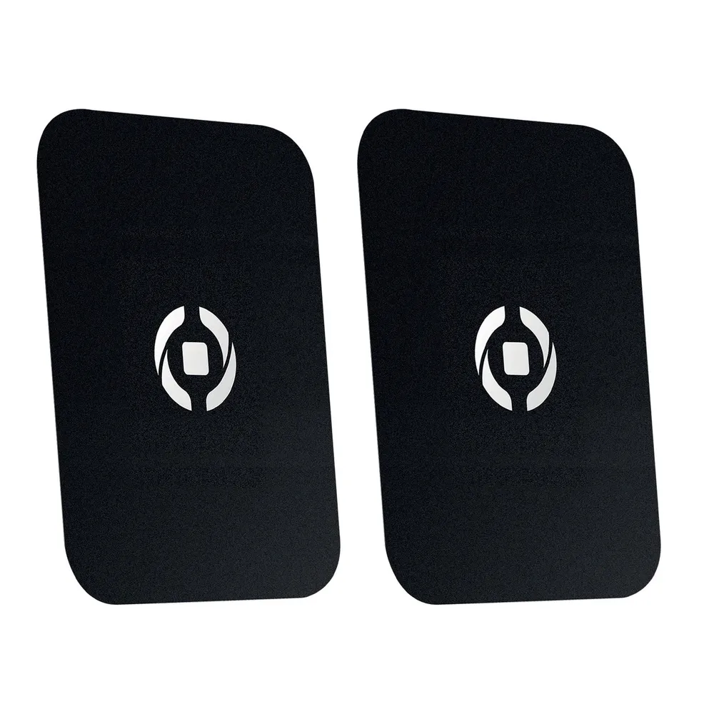 Magnetclips Celly GHOSTPLATE01BK Aluminium Schwarz Universal 2 Stück