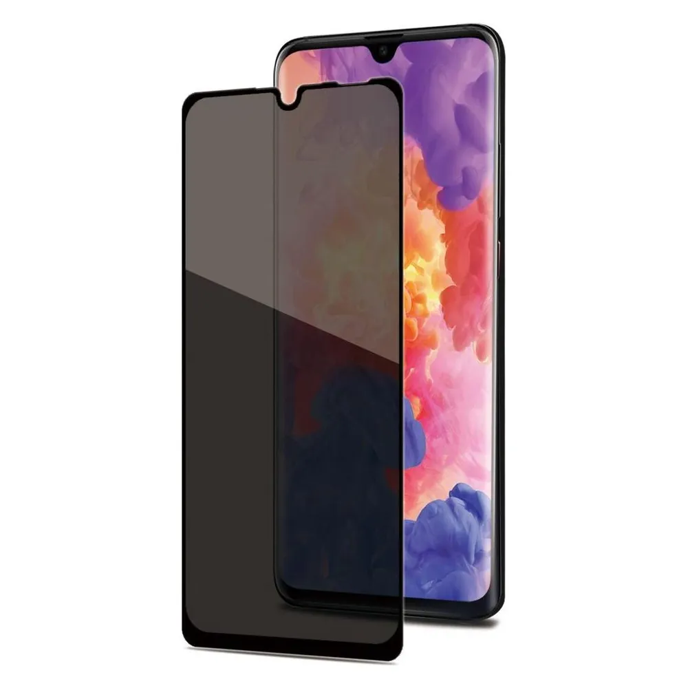 Celly Privatsphäre Vollglas Transparent Displayschutzfolie Huawei 1 Stück (1 Stk., Huawei P30 Lite)