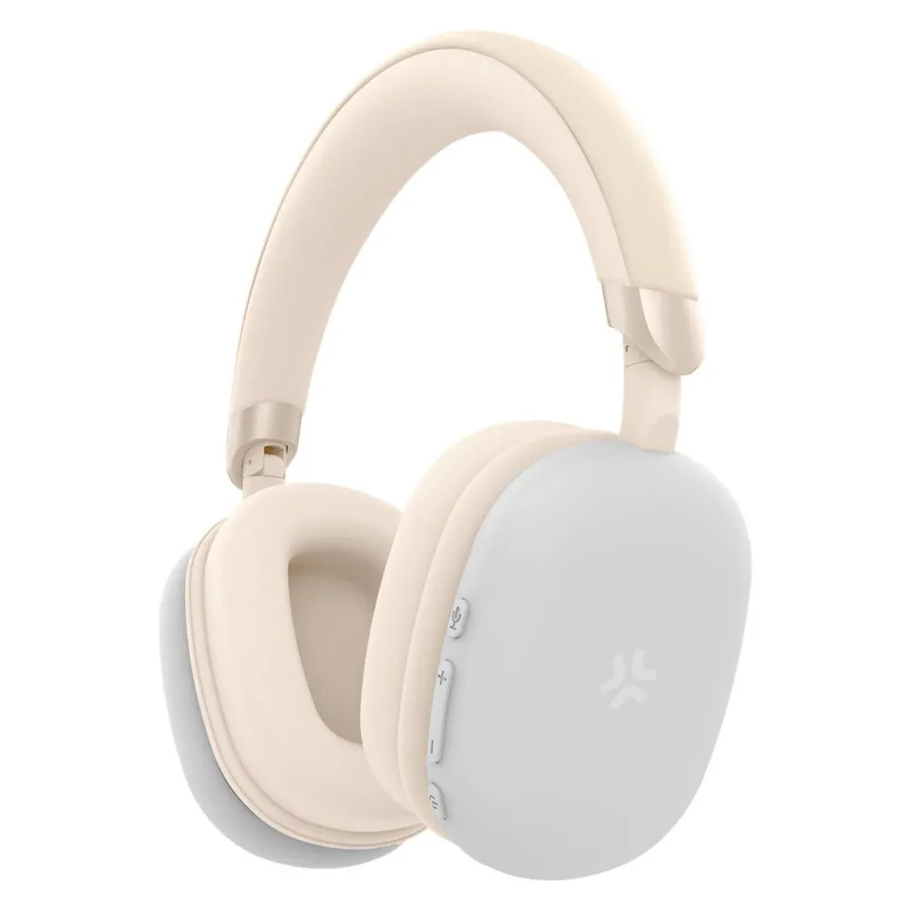 Auriculares Celly SOUNDBEATWH Weiß 213 g ANC ENC USB Typ C Aktiv Rauschunterdrückung